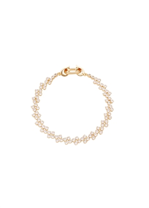 Claire crystal bracelet Forgyldt Clear Pico 